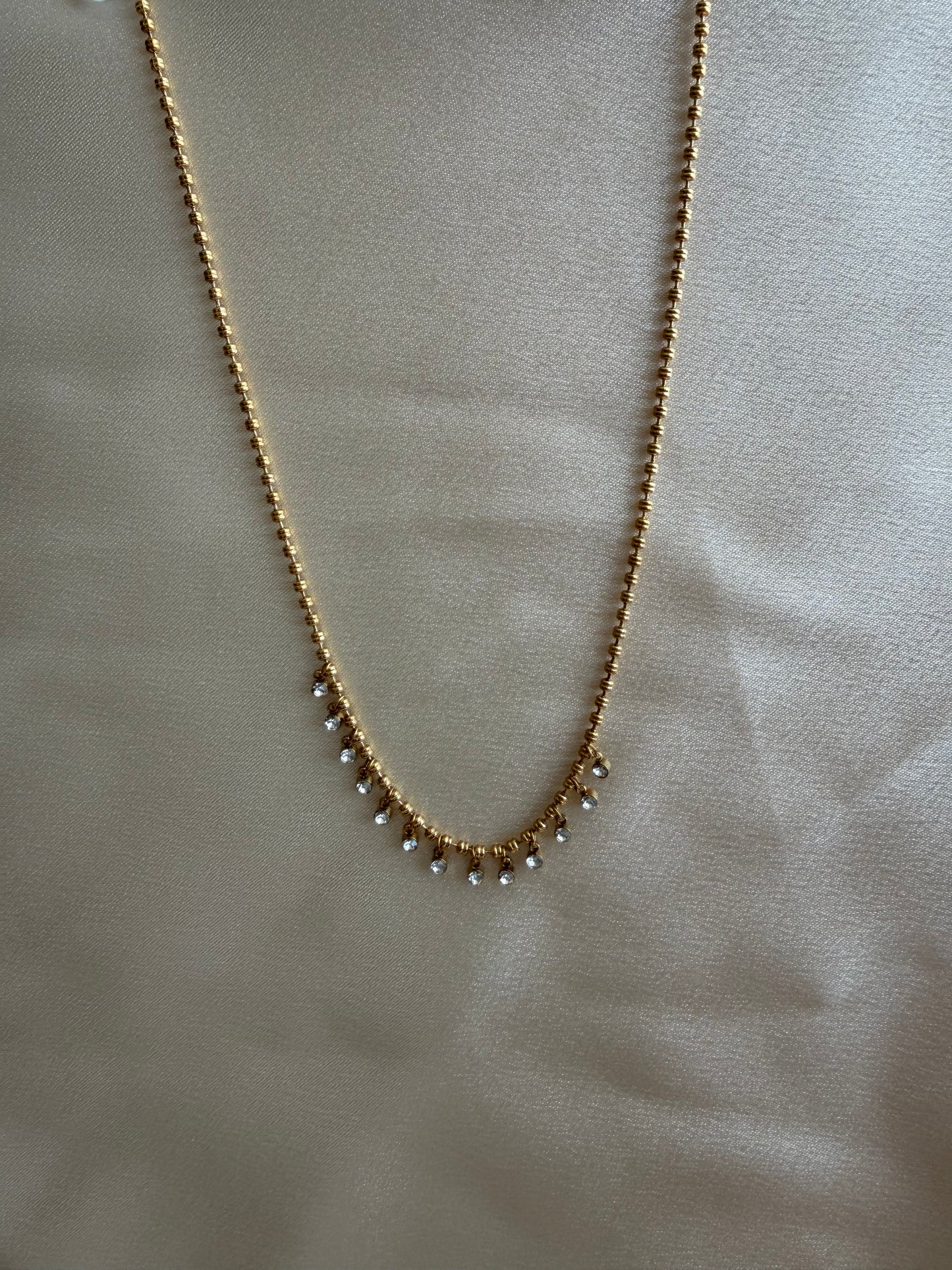 Adun drop Necklace(Drape)