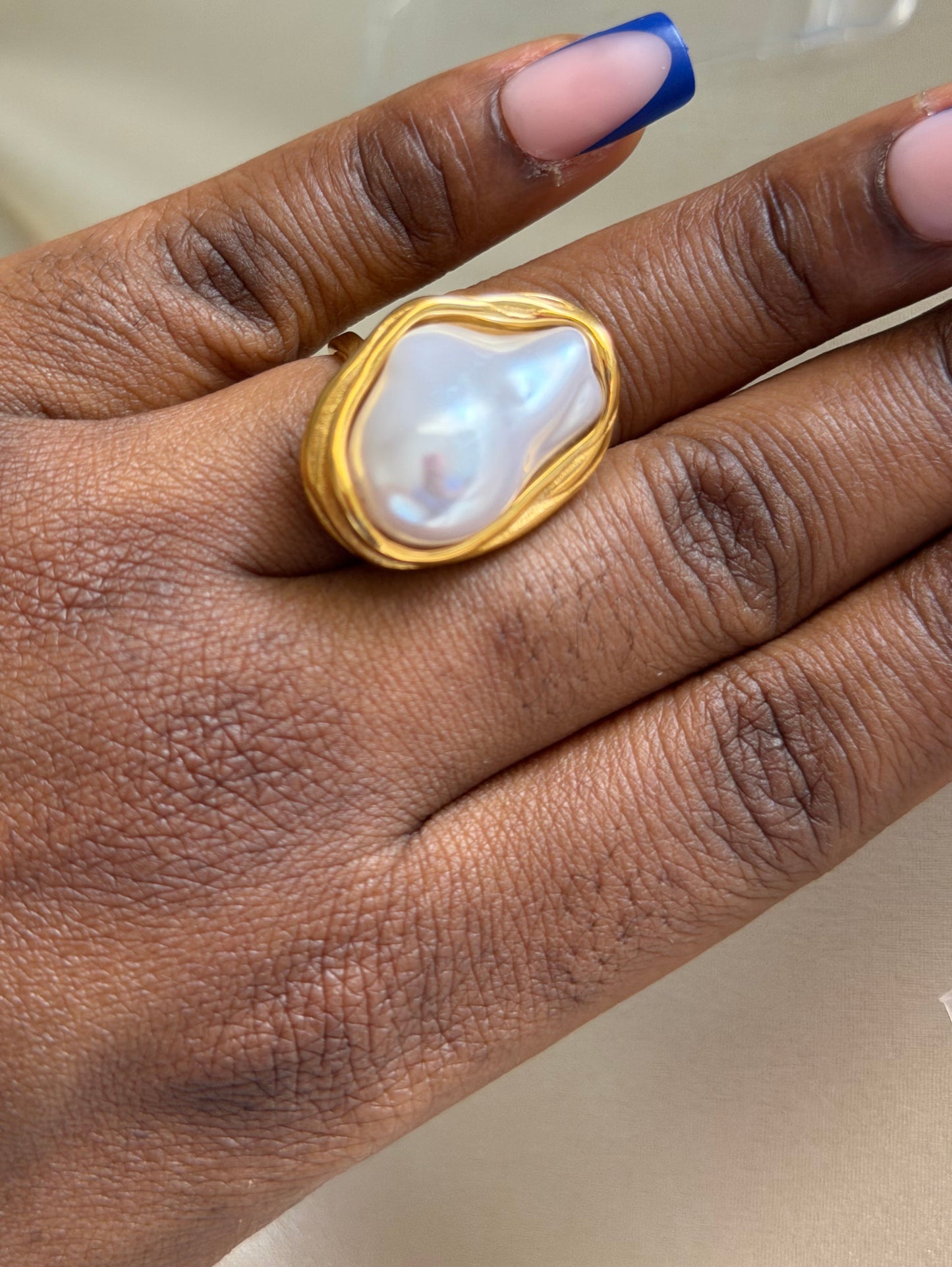 Ola Pearl Ring