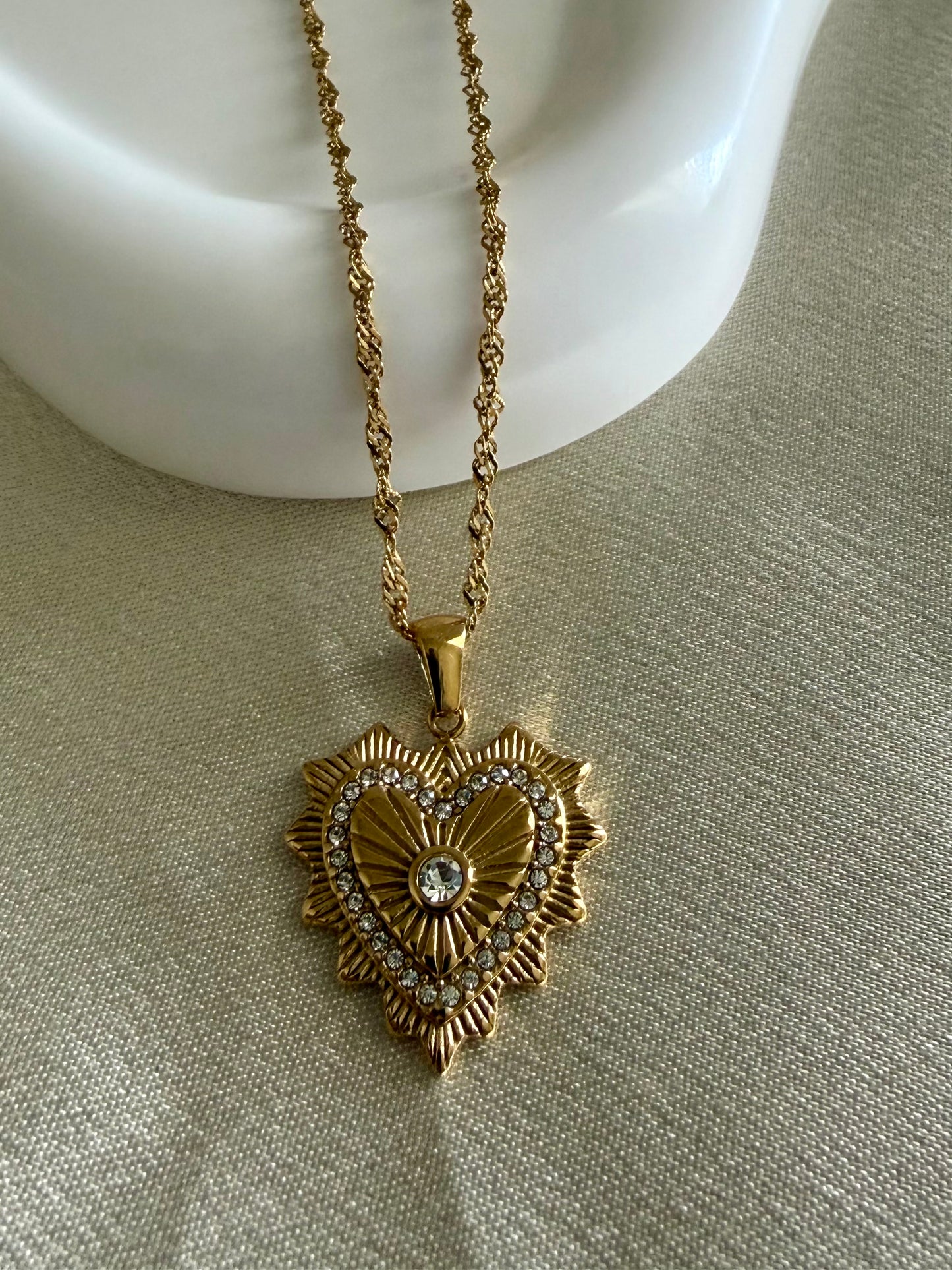 Ife Heart Necklace