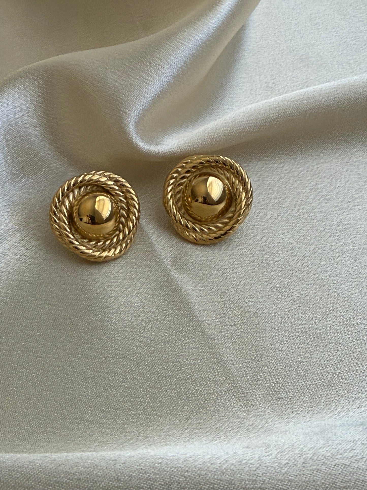 Ola Studs (Braided Dome)