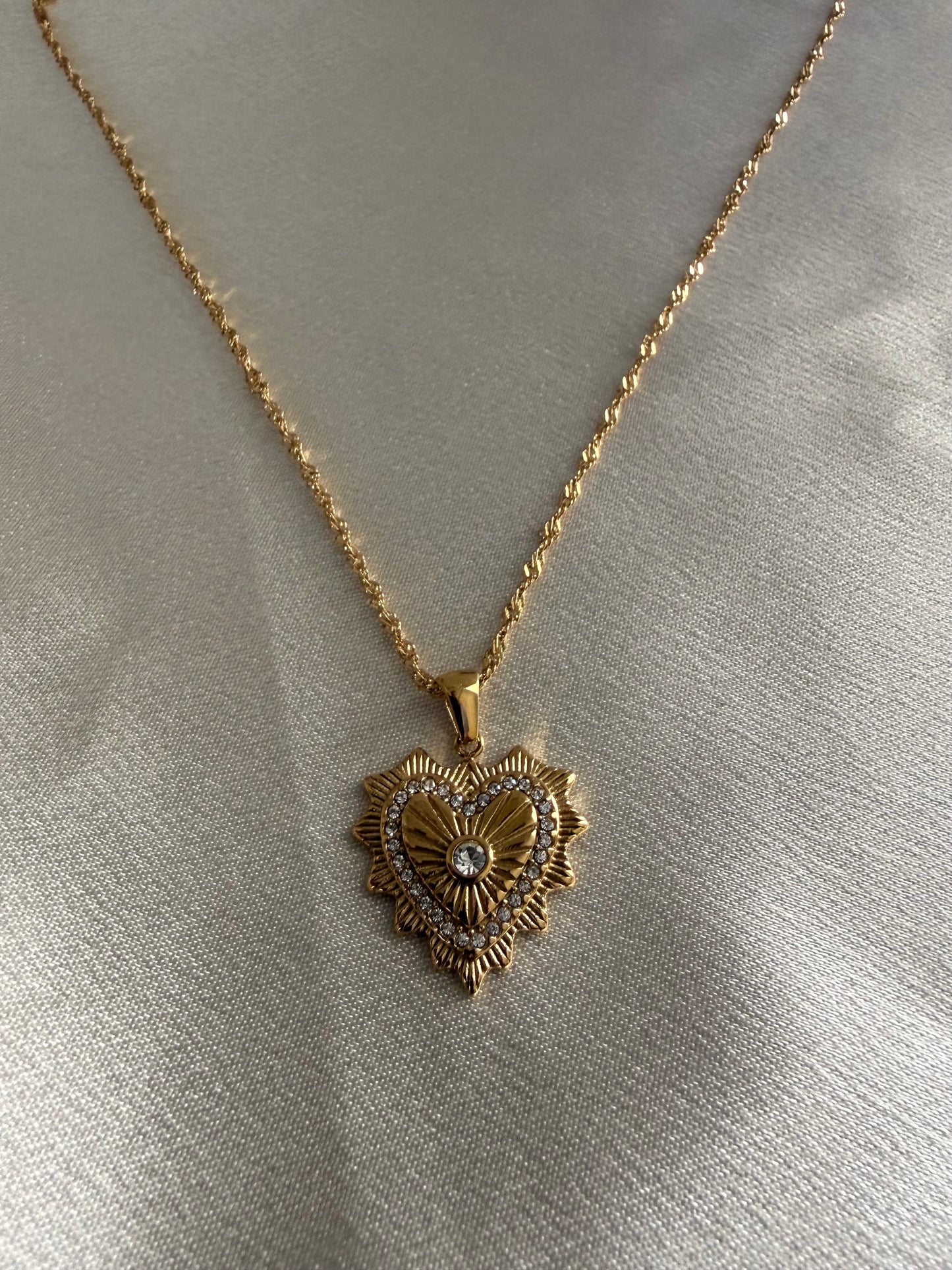 Ife Heart Necklace